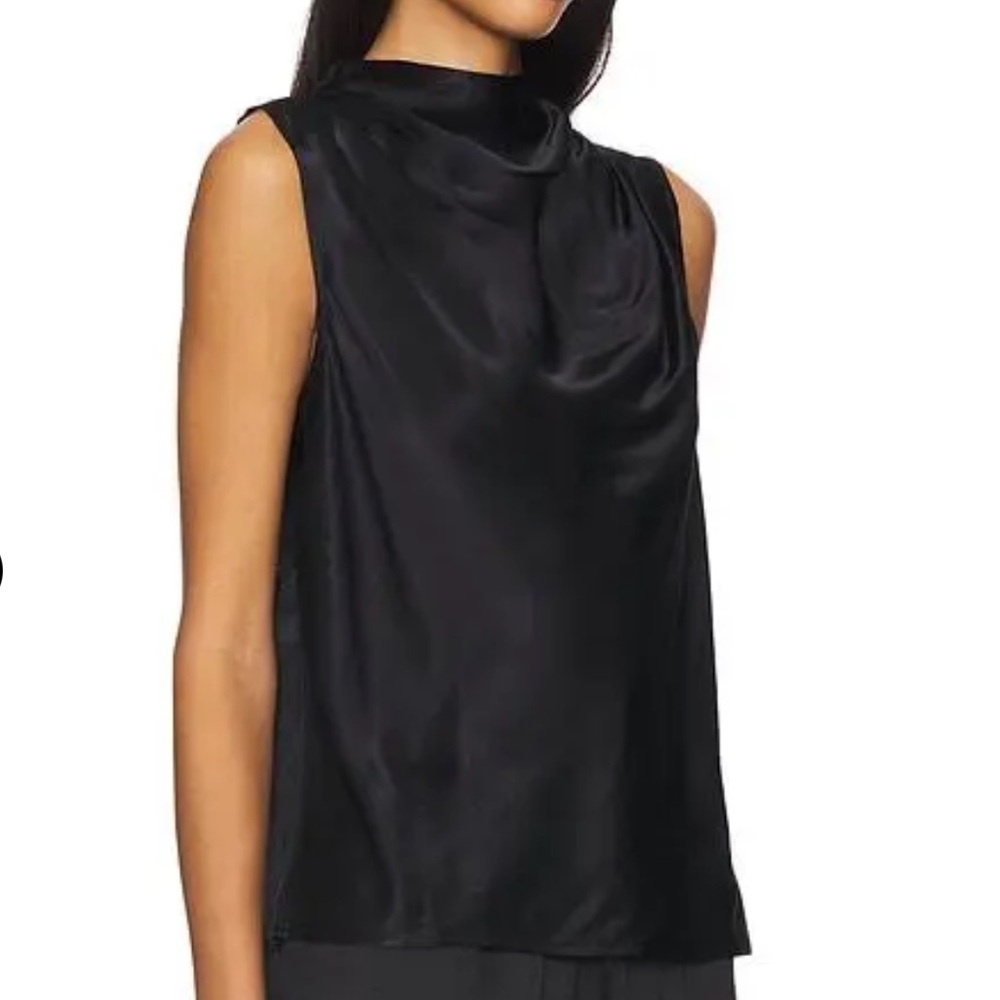 Elegant Black Sleeveless Top